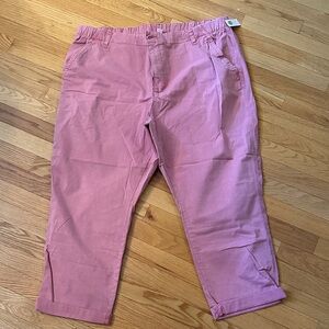 Old Navy Women's Pink Cropped Pants